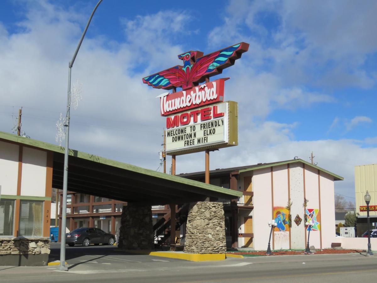 Thunderbird Motel Elko Exterior photo